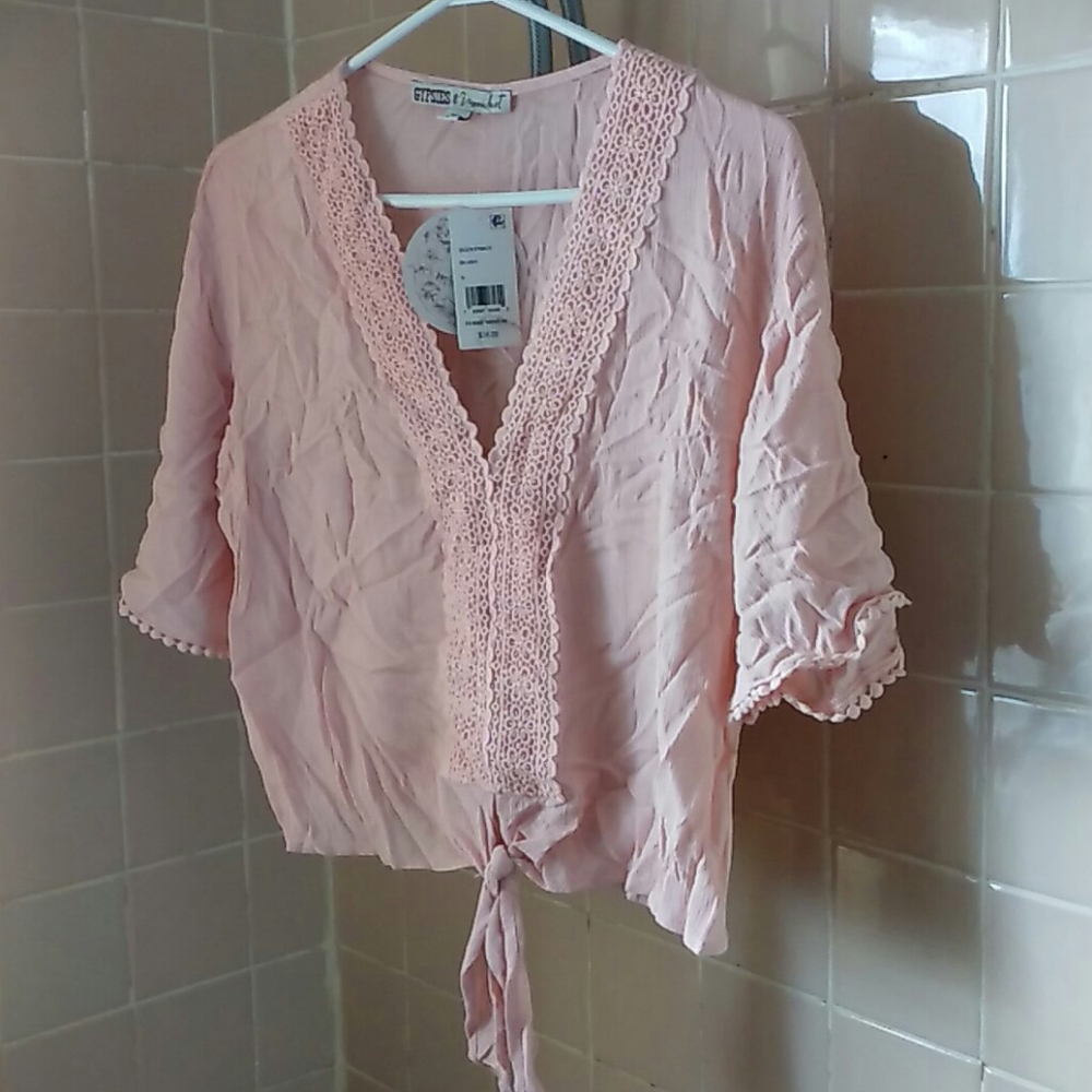 NWT Pink Top